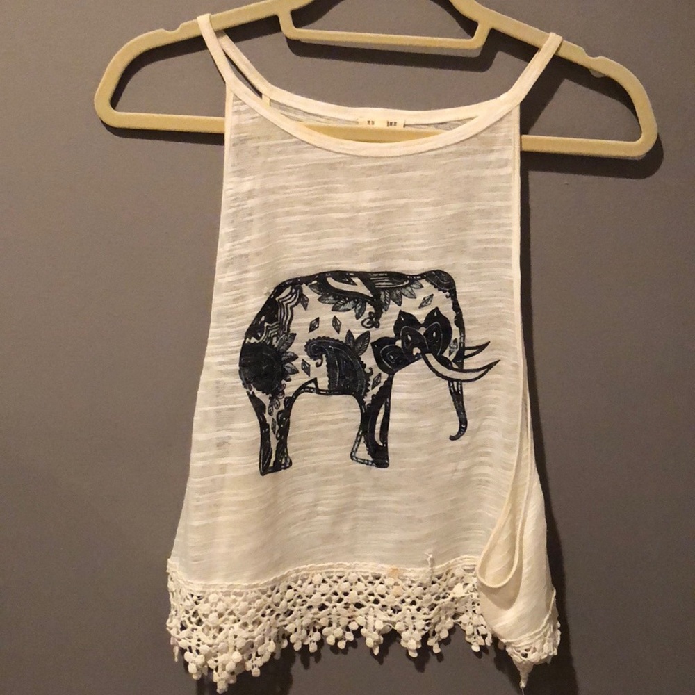 Bought at Island Gypsies high neck elephant tank